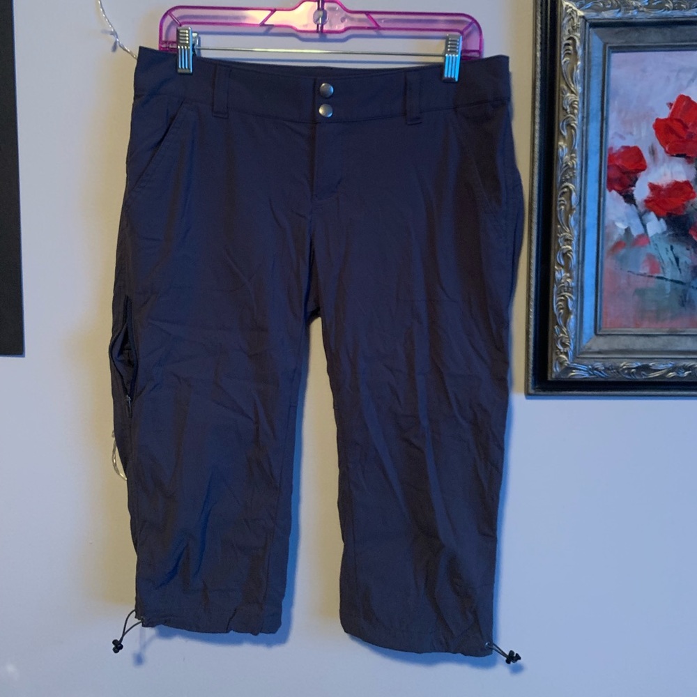 Columbia Capris Dark Pants Zippers